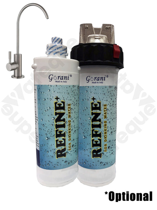 'Gorani' REFINE+ Classic Under-Sink Water Filter from Italy