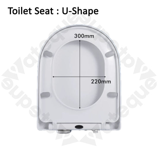 'Wa' Toilet Seat Cover (U-shaped)