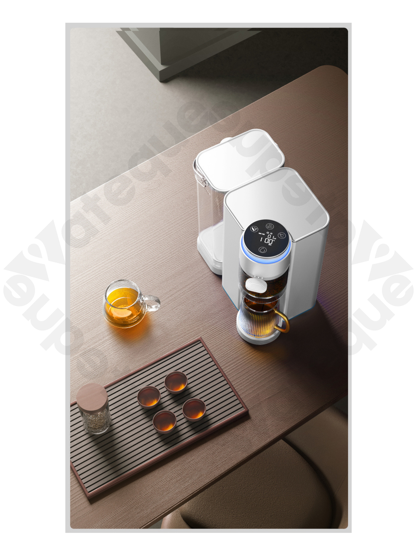 ‘Wa’ TAHOE Table-Top Hot Water Dispenser with Tea Brewing Function